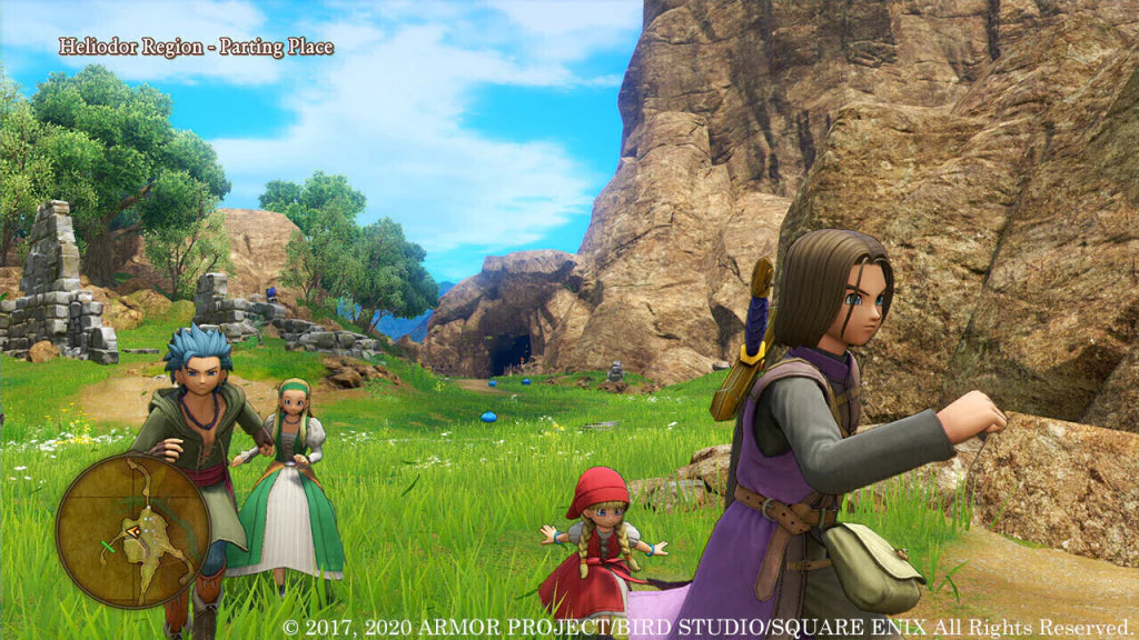 Gameplay e captura de tela de Dragon Quest XI S: Echoes of An Elusive Age - Definitive Edition - PS4