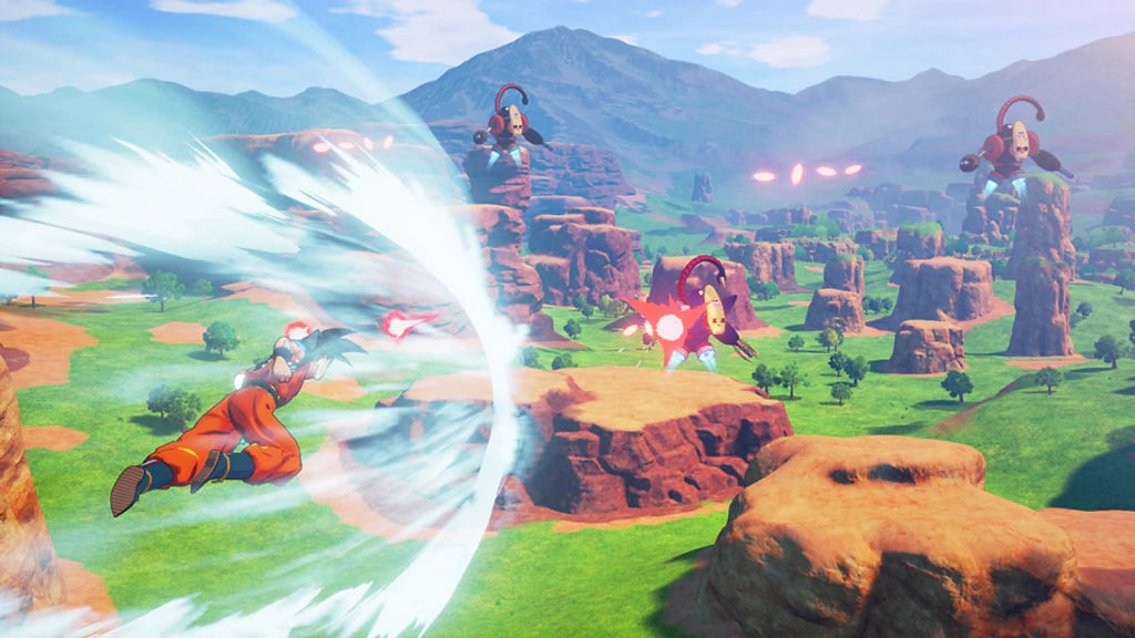 Gameplay e captura de tela de Dragon Ball Z Kakarot - PS4