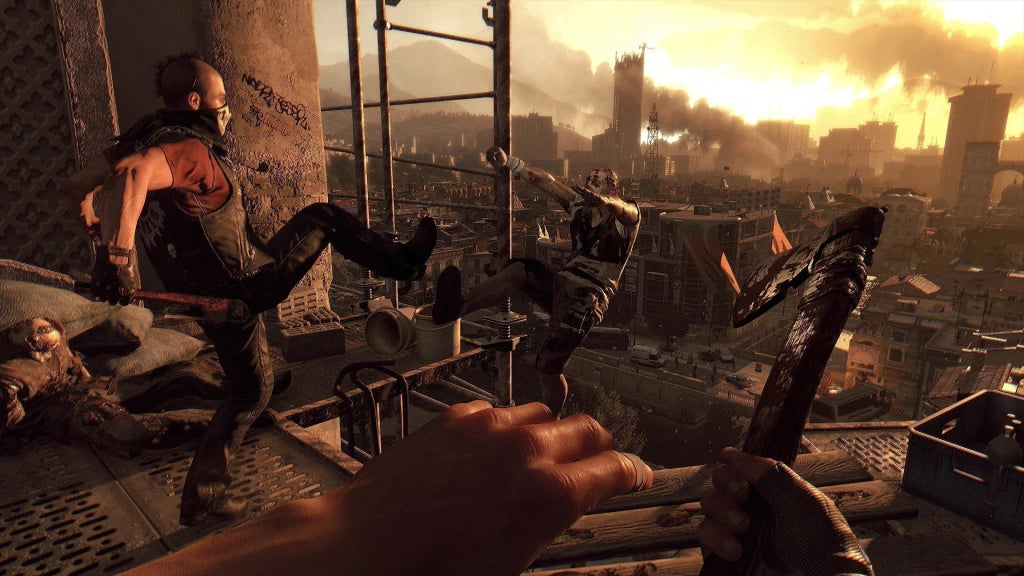 Gameplay e captura de tela de Dying Light The Following Edição Aprimorada - PS4