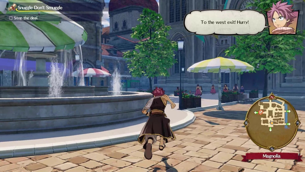 Gameplay e captura de tela de Fairy Tail - PS4