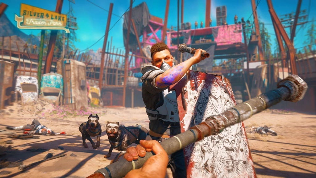 Gameplay e captura de tela de Far Cry New Dawn - PS4