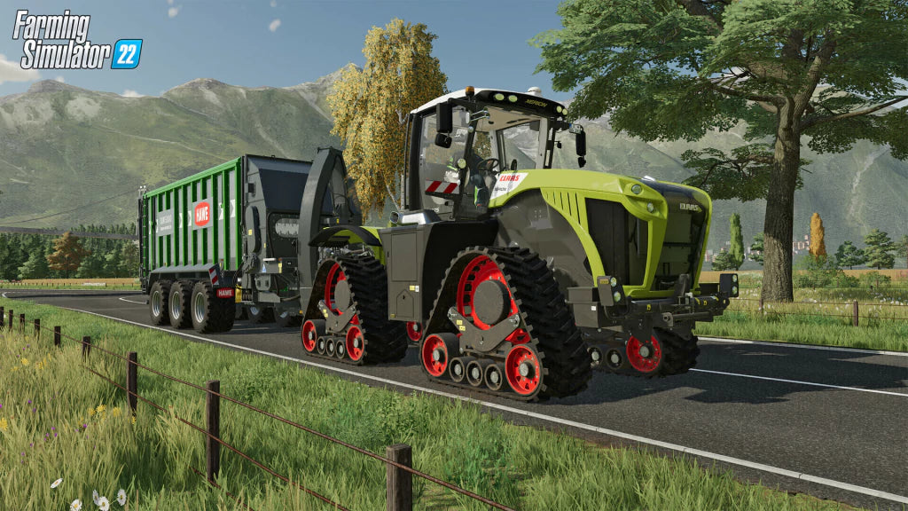 Gameplay e captura de tela de Farming Simulator 22 - PS4