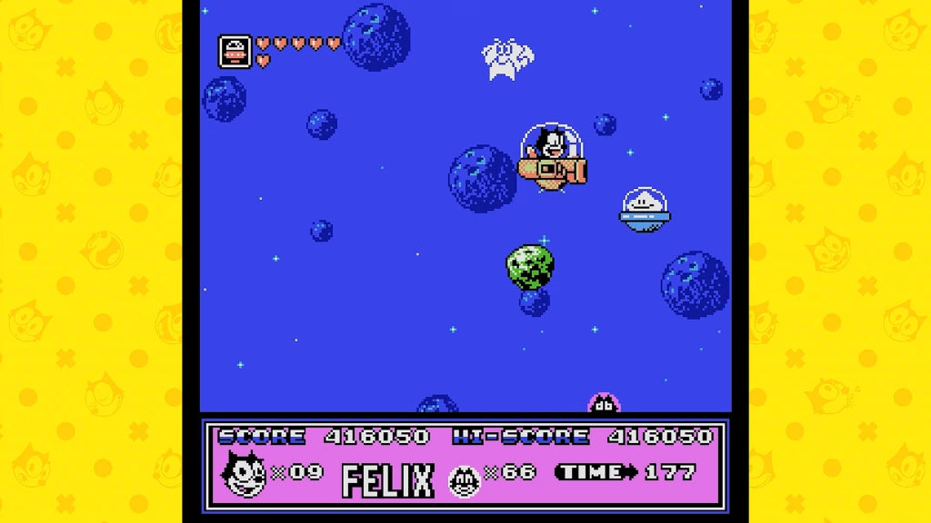 Gameplay e captura de tela de Felix The Cat - PS4