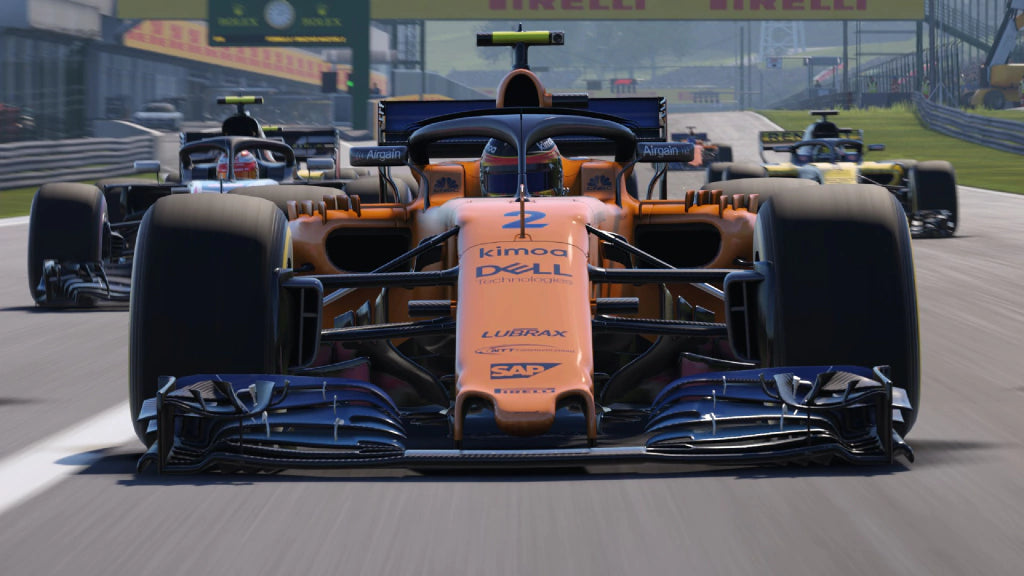 Gameplay e captura de tela de F1 18 Formula 1 - 2018 - PS4