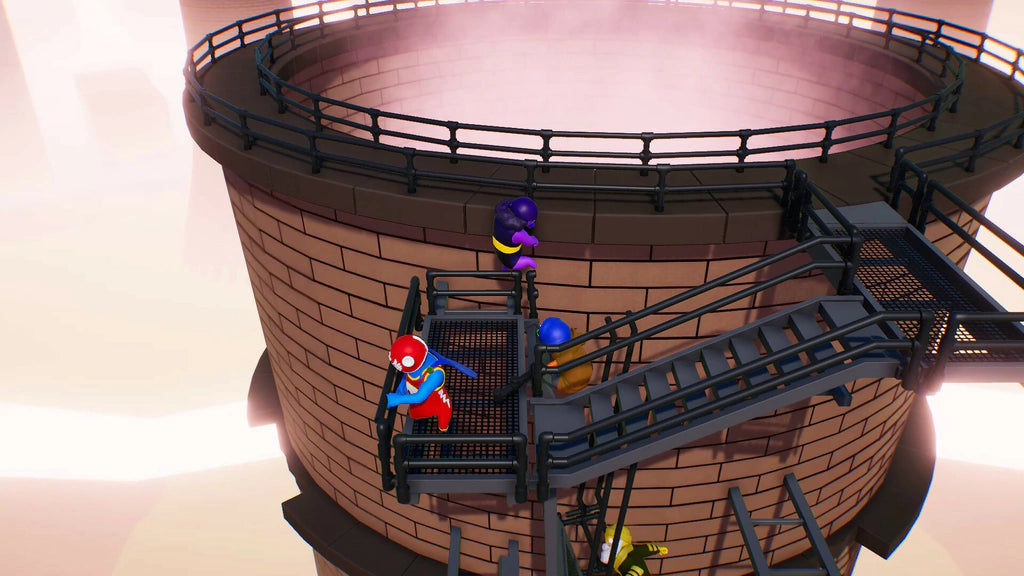 Gameplay e captura de tela de Gang Beasts - PS4