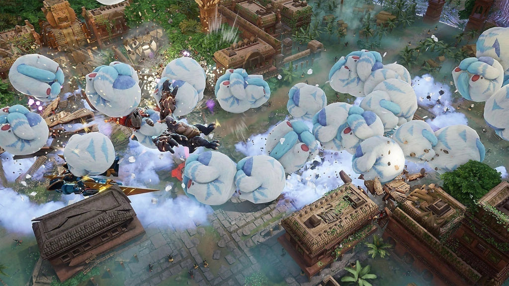 Gameplay e captura de tela de Gigabash - PS5