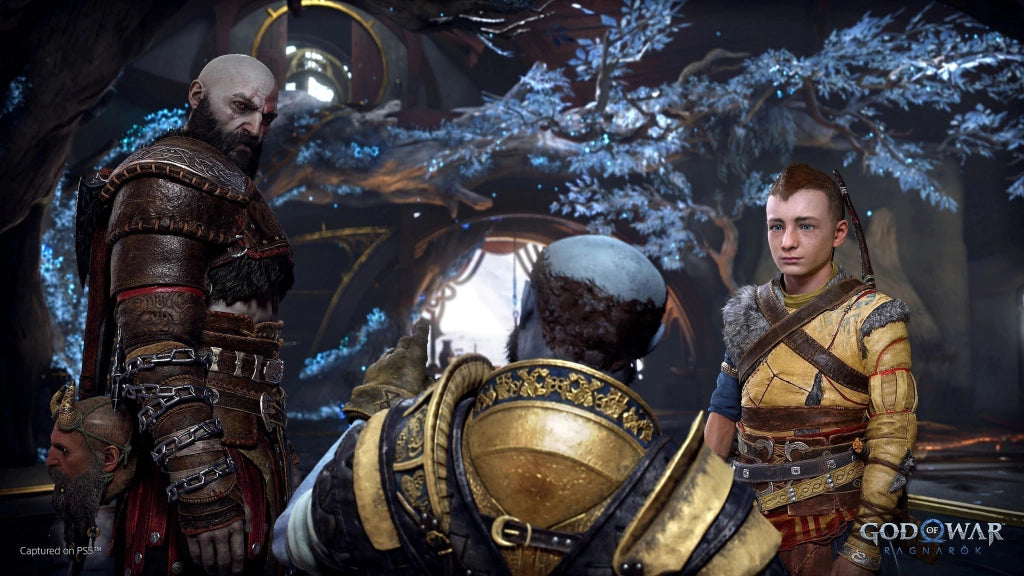Gameplay e captura de tela de God of War - PS4
