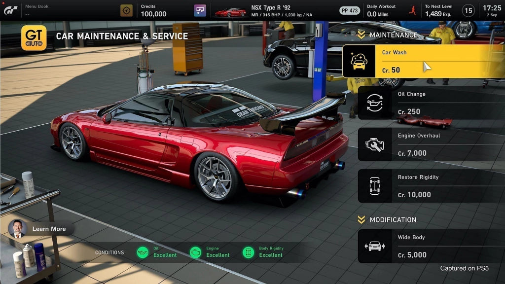Gameplay e captura de tela de Gran Turismo 7 - PS5