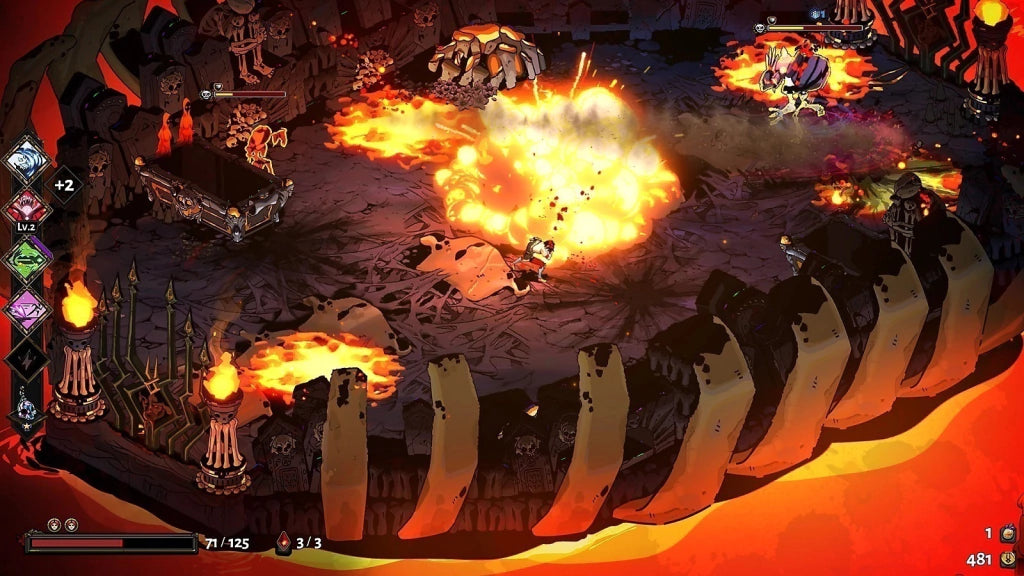 Gameplay e captura de tela de Hades - PS4