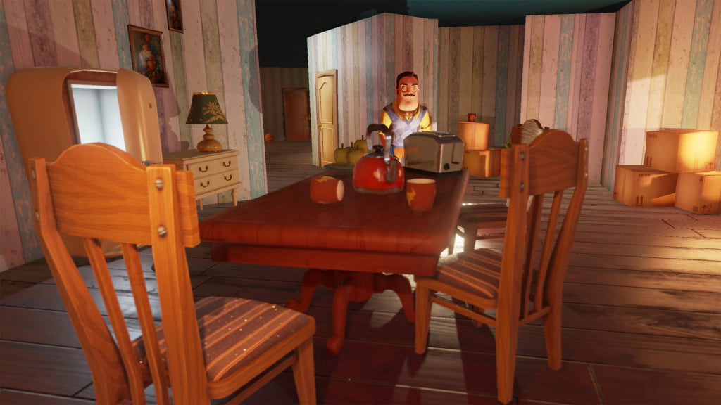 Gameplay e captura de tela de Hello Neighbor 2 - PS4