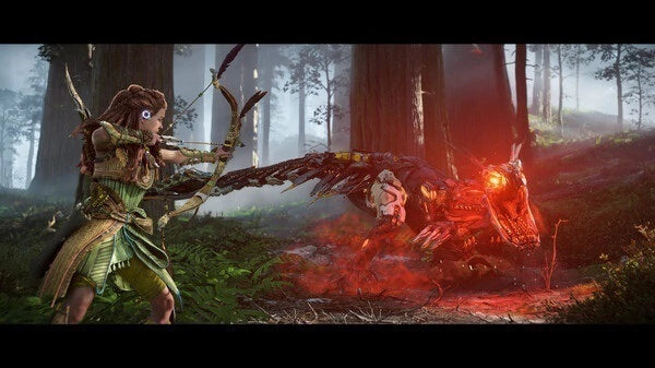 Gameplay e captura de tela de Horizon Forbidden West - PS5
