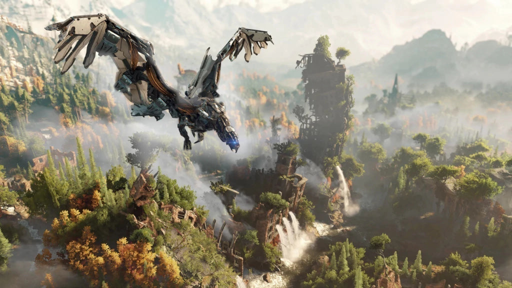 Gameplay e captura de tela de Horizon Zero Dawn: Complete Edition - PS4