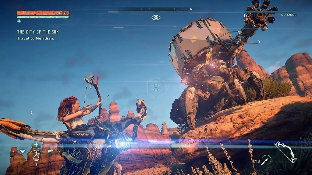 Gameplay e captura de tela de Horizon Zero Dawn: Complete Edition - PS4