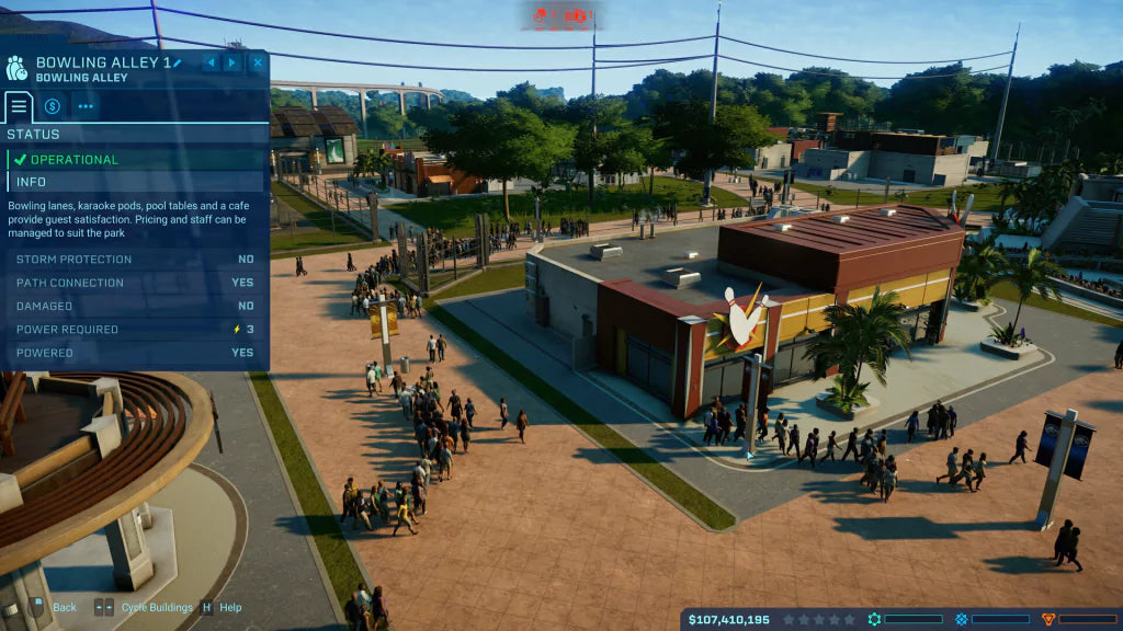 Gameplay e captura de tela de Jurassic World Evolution - PS4