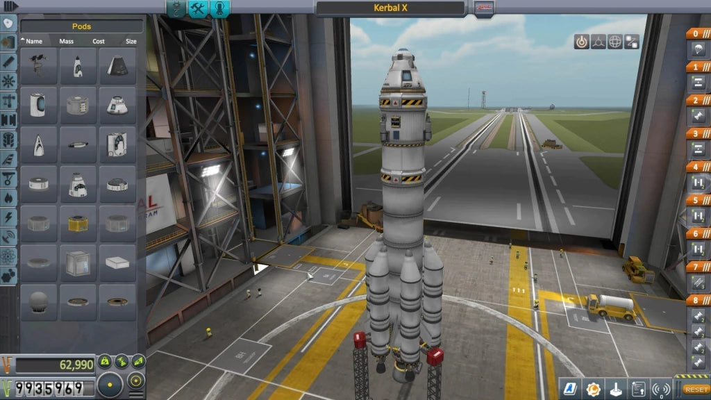 Gameplay e captura de tela de Kerbal Space Program Enhanced Edition - PS4