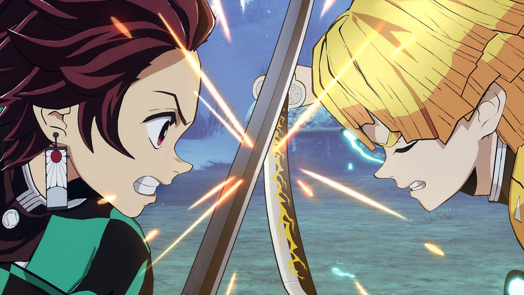 Gameplay e captura de tela de Demon Slayer Kimetsu no Yaiba The Hinokami Chronicles - PS4