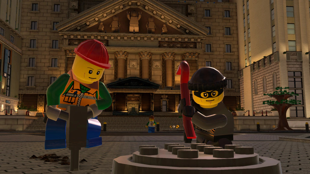 Gameplay e captura de tela de LEGO City Undercover - PS4
