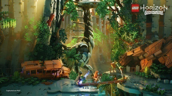 Gameplay e captura de tela de LEGO Horizon Adventures - PS5