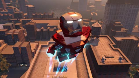 Gameplay e captura de tela de LEGO Marvel's Avengers - PS4