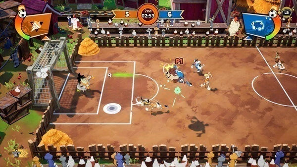 Gameplay e captura de tela de Looney Tunes Wacky World of SPORTS - PS4