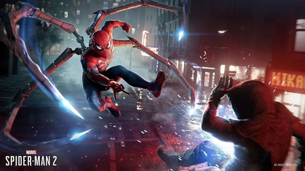 Gameplay e captura de tela de Marvel's Spider-Man 2 - PS5
