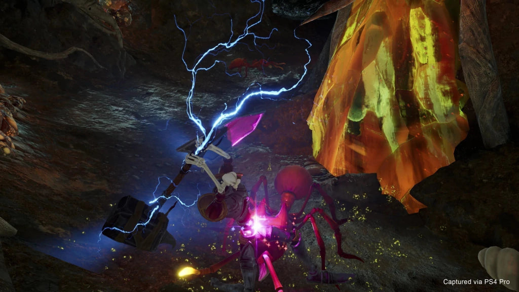 Gameplay e captura de tela de Medievil - PS4