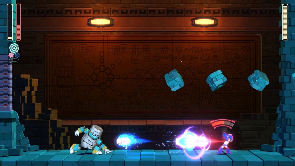 Gameplay e captura de tela de Mega Man 30th Anniversary Bundle - PS4