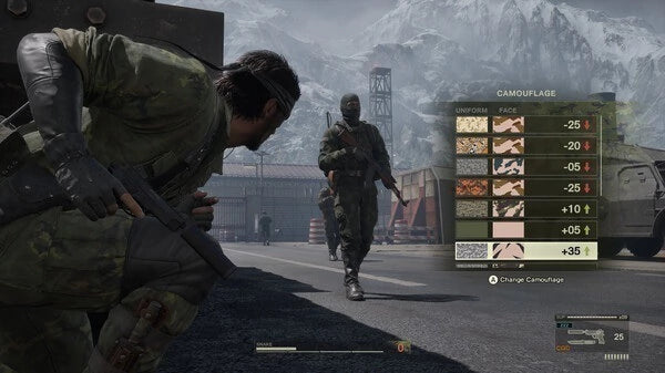 Gameplay e captura de tela de Metal Gear Solid Δ: Snake Eater - PS5