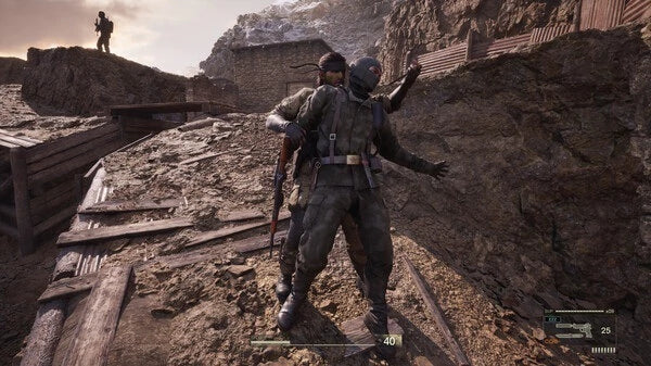 Gameplay e captura de tela de Metal Gear Solid Δ: Snake Eater - PS5