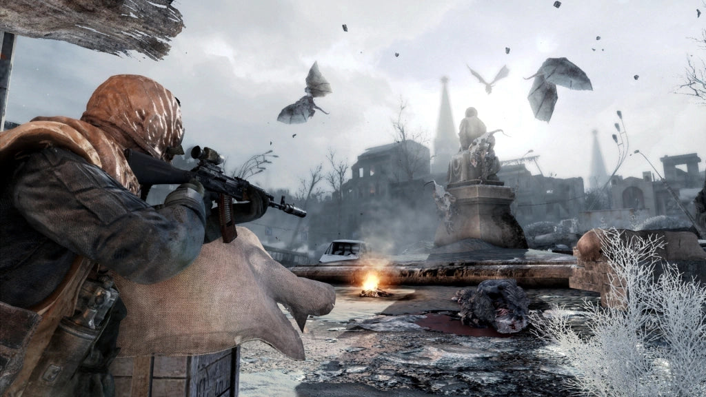 Gameplay e captura de tela de Metro 2033 Redux - PS4