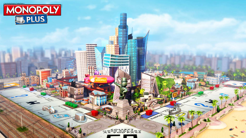 Gameplay e captura de tela de Monopoly Plus - PS4