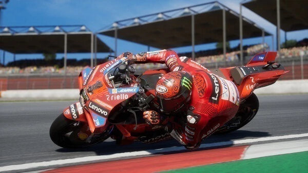 Gameplay e captura de tela de MotoGP 24 - PS5