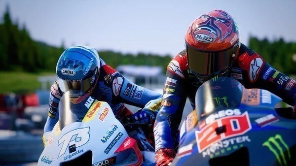 Gameplay e captura de tela de MotoGP 23 - PS5