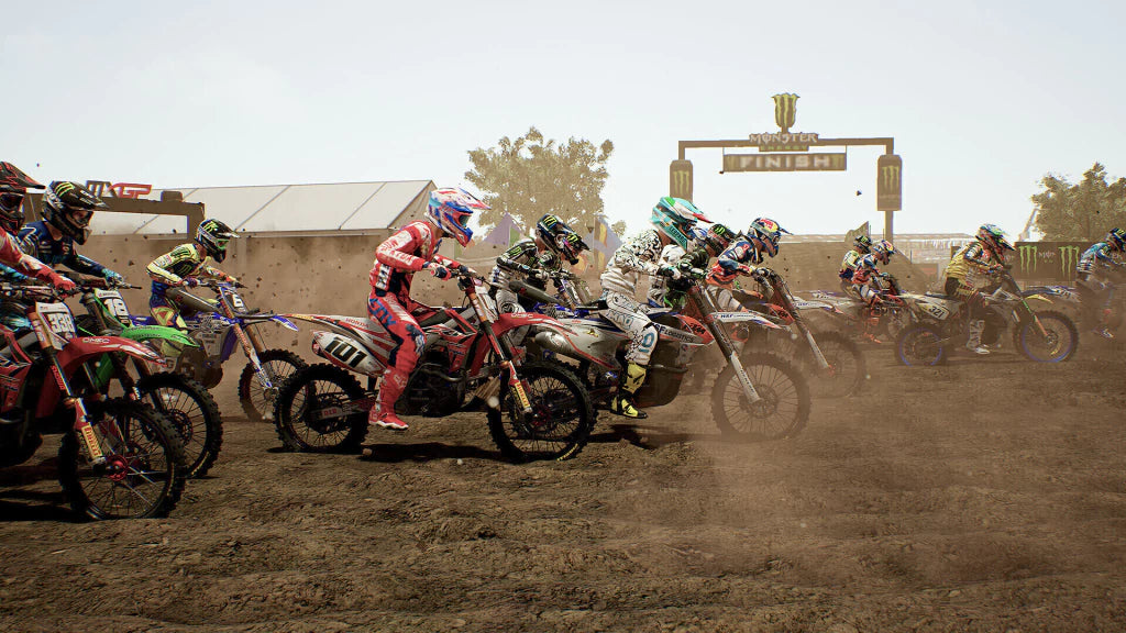 Gameplay e captura de tela de Mxgp3 - The Official Motocross Videogame - PS4