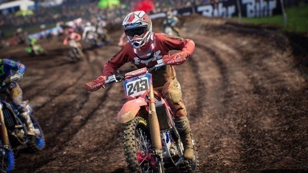Gameplay e captura de tela de MXGP 2020 - The Official Motocross Videogame - PS4