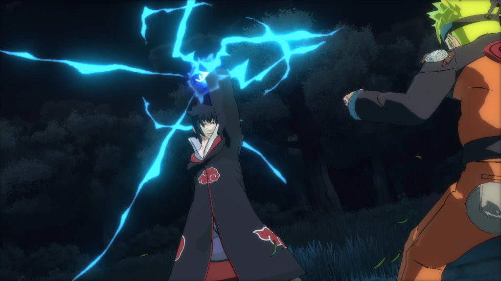 Gameplay e captura de tela de Naruto Shippuden: Ultimate Ninja Storm Trilogy - PS4