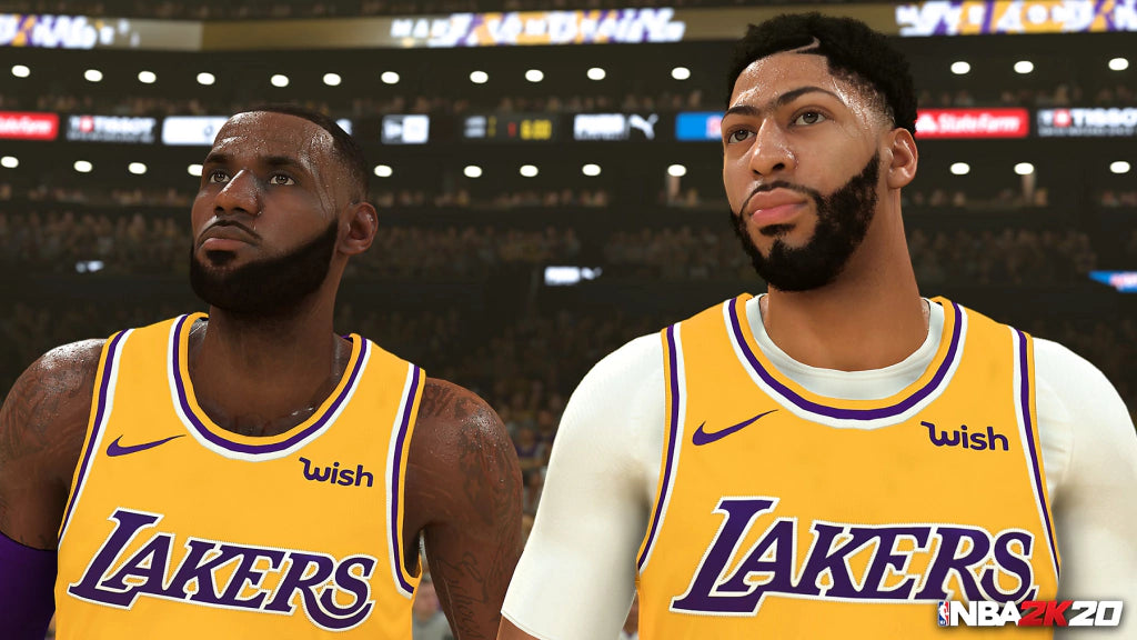 Gameplay e captura de tela de NBA 2k20 - PS4