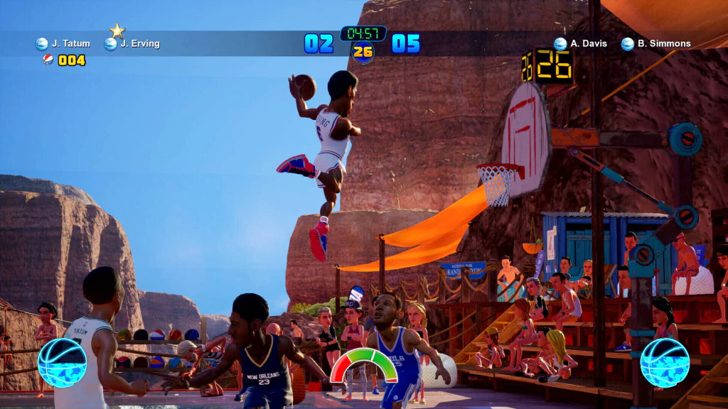 Gameplay e captura de tela de NBA 2K Playgrounds 2 - PS4
