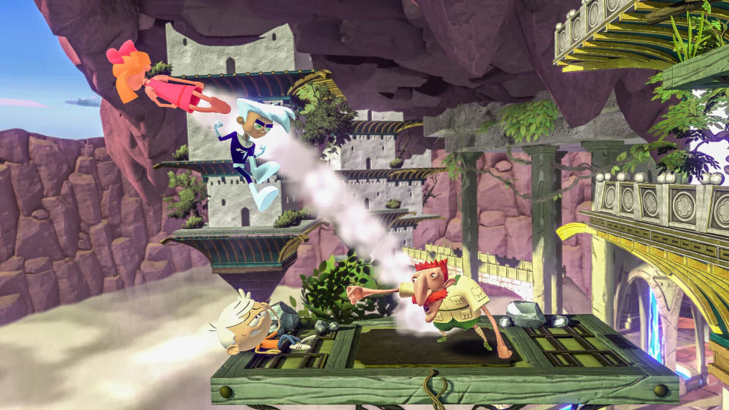 Gameplay e captura de tela de Nickelodeon All-Star Brawl 2 - PS5