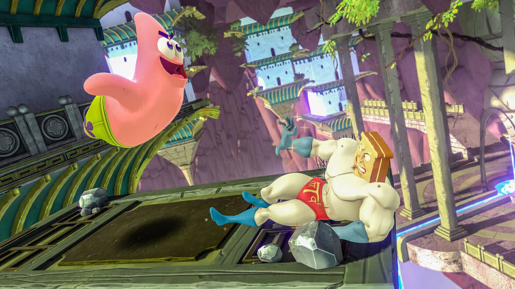 Gameplay e captura de tela de Nickelodeon All-Star Brawl - PS5