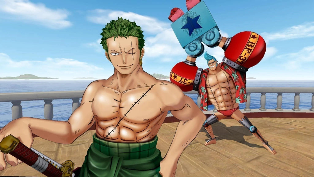 Gameplay e captura de tela de One Piece Grand Cruise - PS4