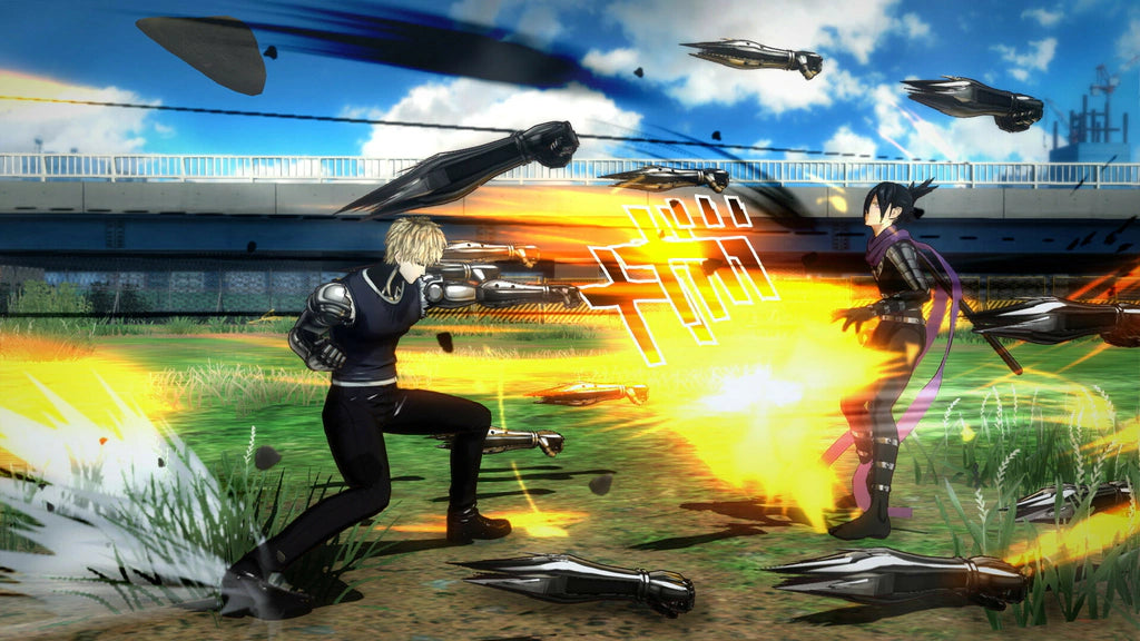 Gameplay e captura de tela de One Punch Man: A Hero Nobody Knows - PS4