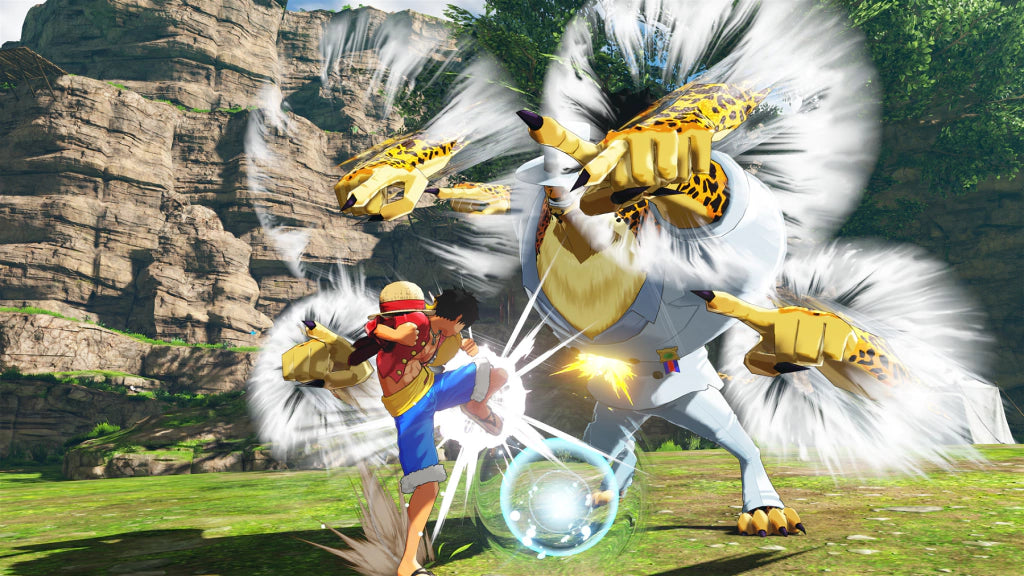 Gameplay e captura de tela de One Piece World Seeker - PS4