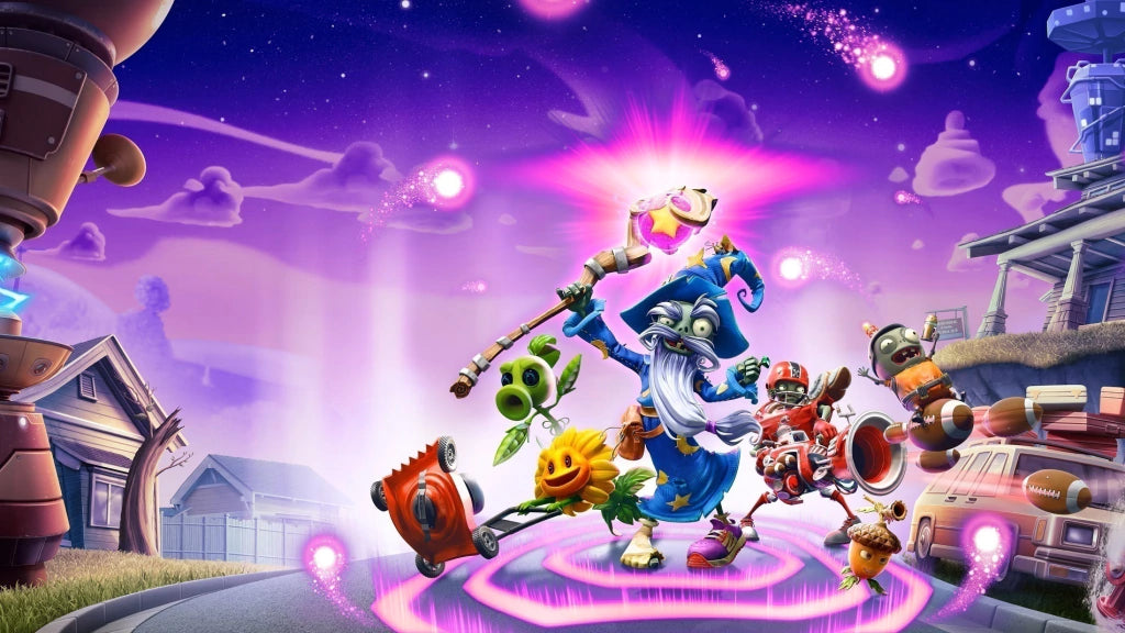 Gameplay e captura de tela de Plants Vs Zombies Battle for Neighborville - PS4