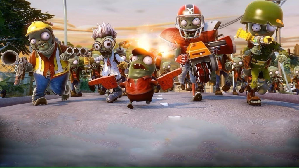 Gameplay e captura de tela de Plants Vs Zombies Garden Warfare - PS4