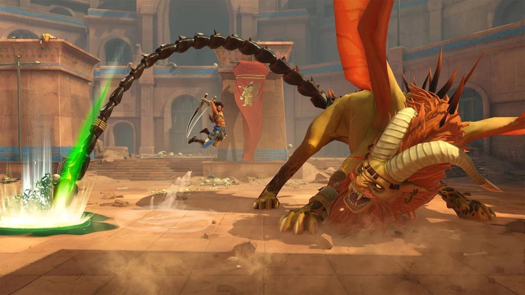 Gameplay e captura de tela de Prince of Persia The Lost Crown - PS5
