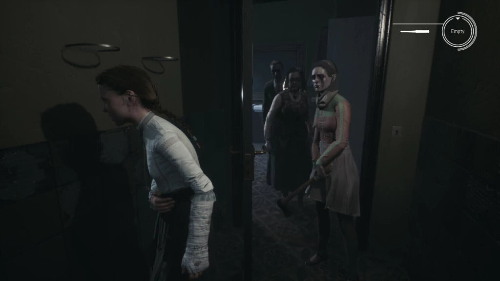 Gameplay e captura de tela de Remothered: Broken Porcelain - PS4
