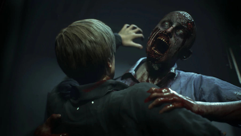 Gameplay e captura de tela de Resident Evil 2 - PS5
