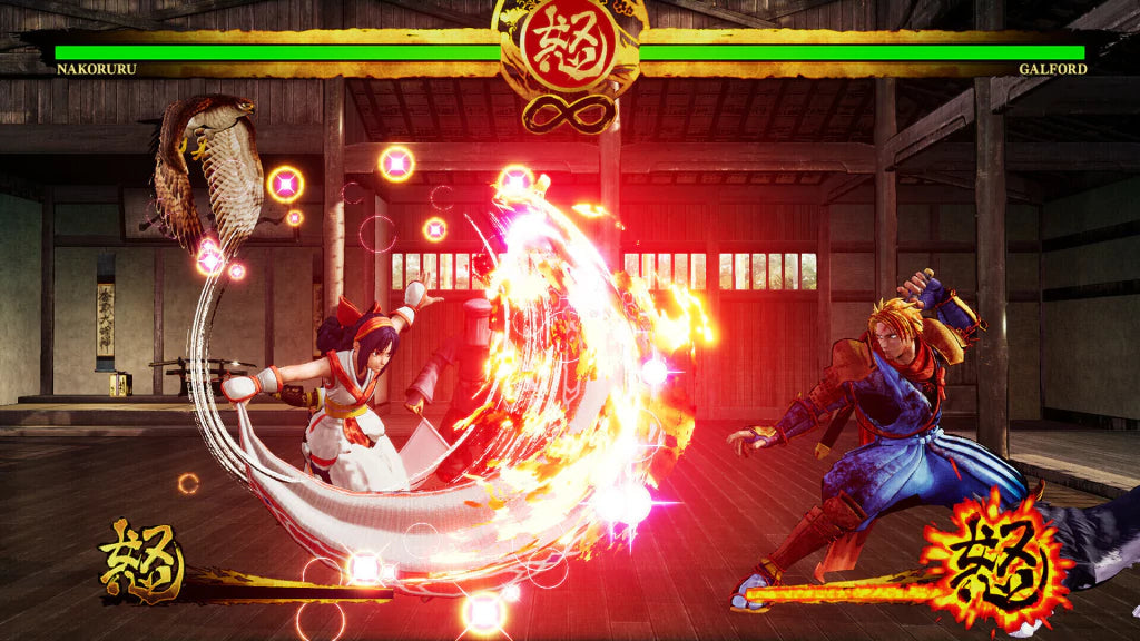 Gameplay e captura de tela de Samurai Shodown - PS4