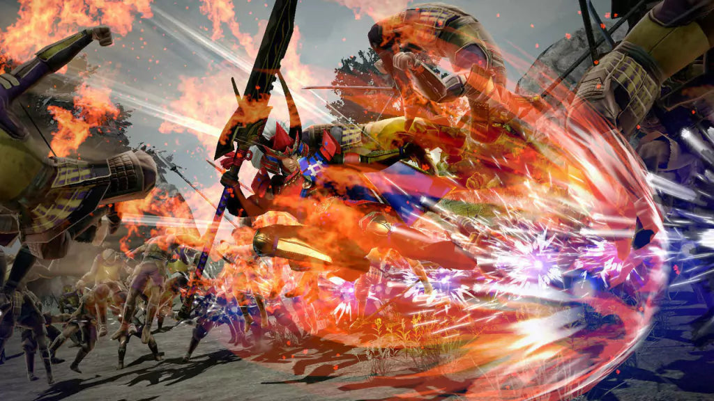 Gameplay e captura de tela de Samurai Warriors 4 II - PS4